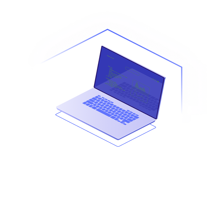 Laptop graphic